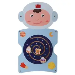 JUGUETON - Juego Pared Madera Diseño Astronauta