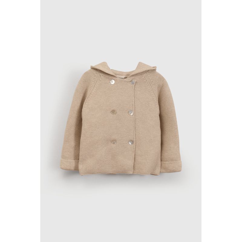 COLLOKY - Abrigo Bebé niña Beige 56245 Colloky.