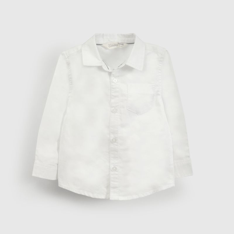 COLLOKY - Camisa Bebé niño Blanco 56266 Colloky