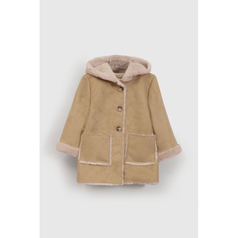 COLLOKY - Chaqueta Bebé niña Café 56276 Colloky