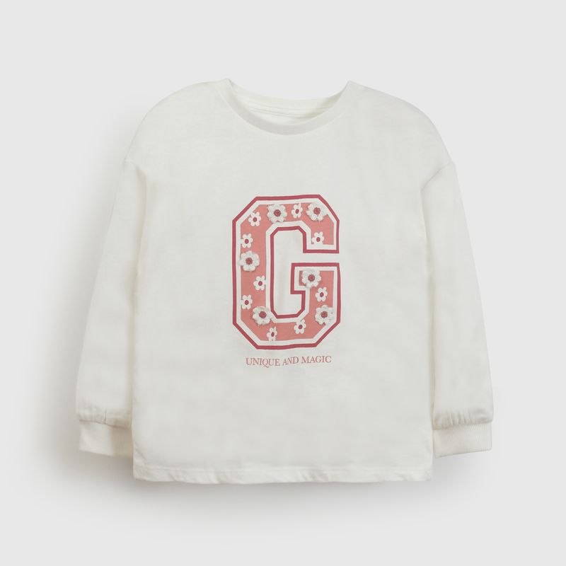 COLLOKY - Polera Niña Blanco 56376 Colloky