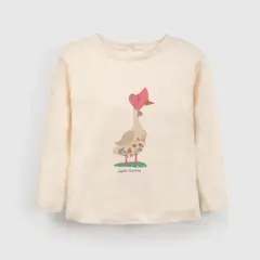 COLLOKY - Polera Bebé niña Blanco 56378