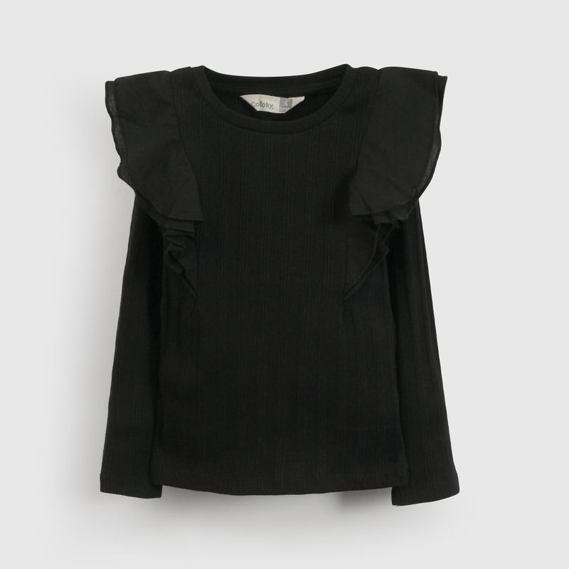 COLLOKY - Polera Niña Negro 56380 Colloky