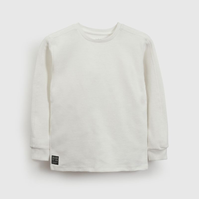 COLLOKY - Polera Niño Blanco 56384 Colloky