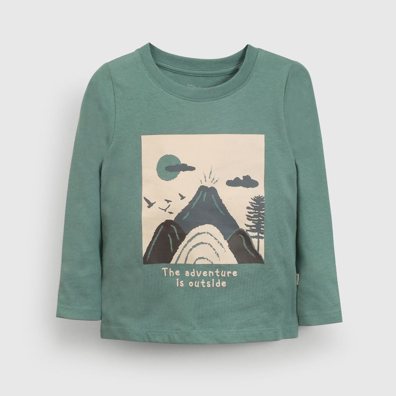 COLLOKY - Polera Bebé niño Verde 56389 Colloky