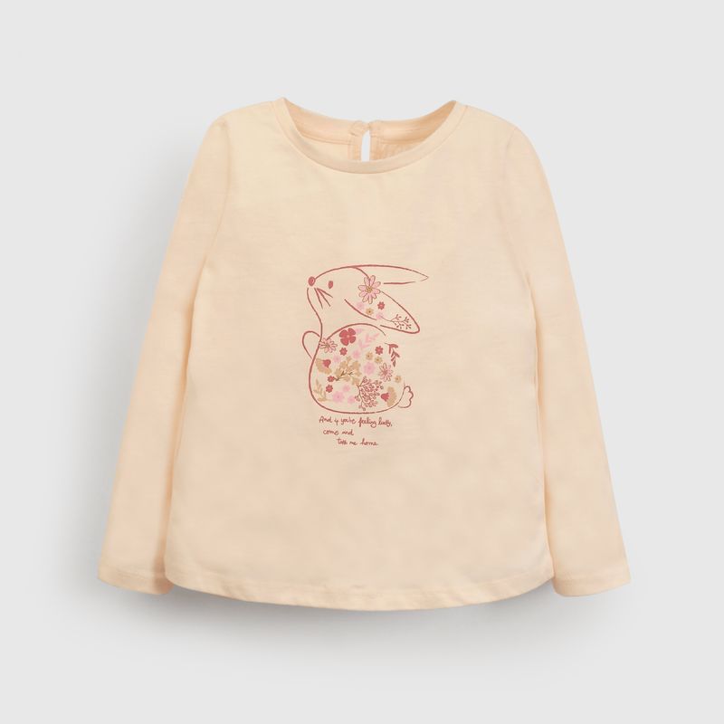 COLLOKY - Polera Bebé niña Rosado 56407 Colloky