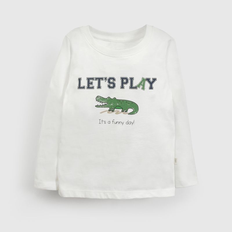 COLLOKY - Polera Bebé niño Blanco 56408 Colloky