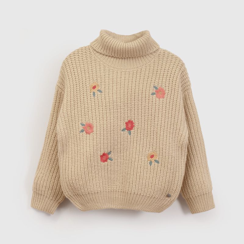 COLLOKY - Sweater Niña Café 56444 Colloky