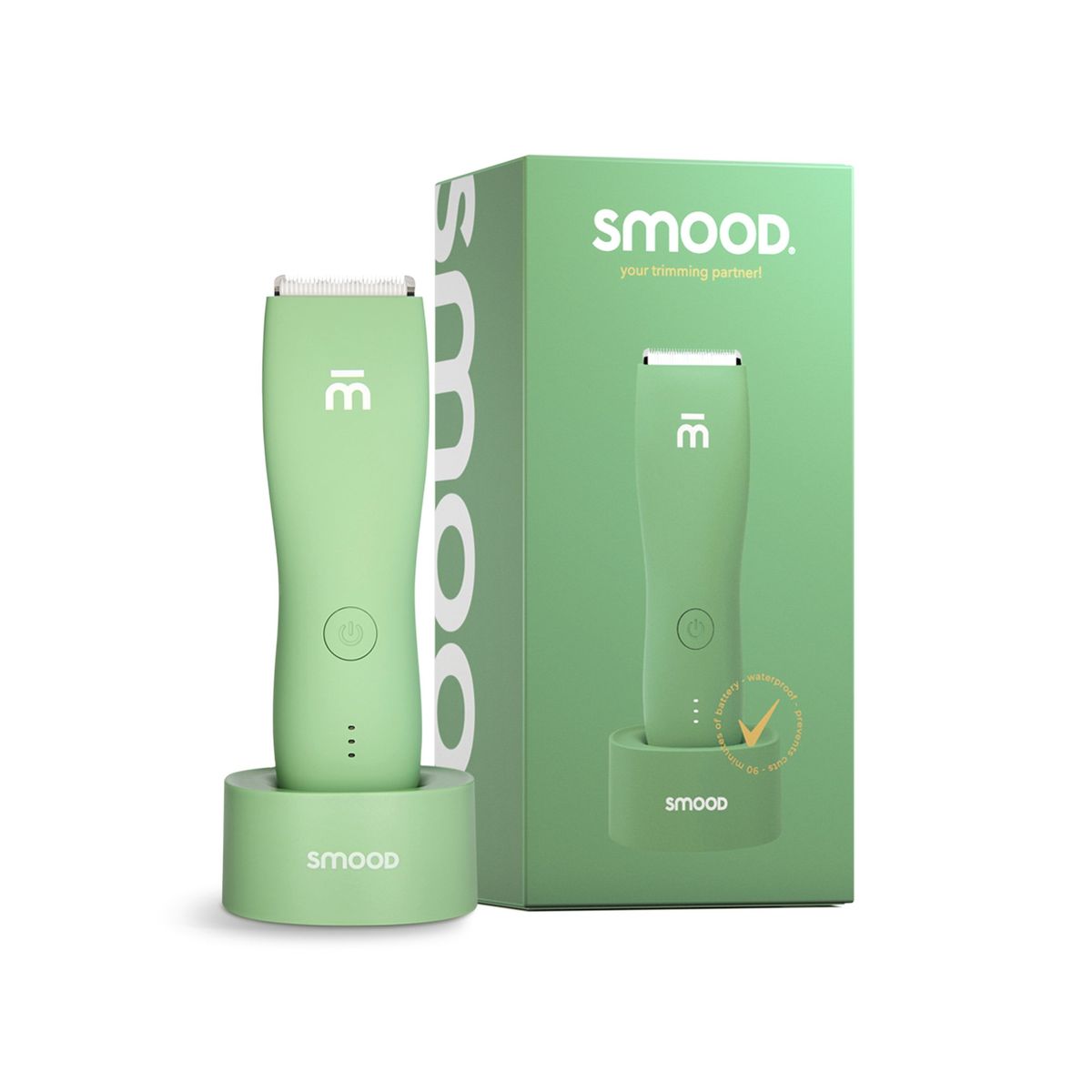 SMOOD - Rasuradora Corporal Masculina SMOOD GREEN