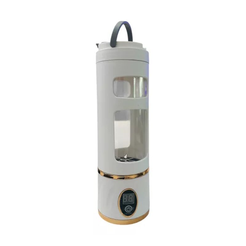 GENERICO - Licuadora Portátil USB 450ml Manija Recargable