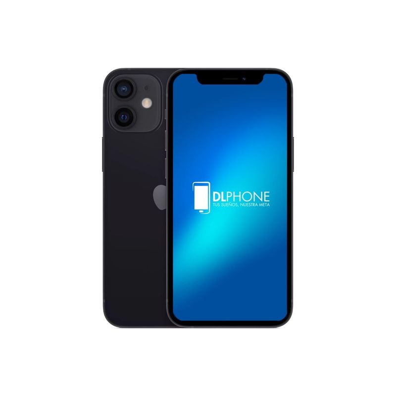 APPLE - iPhone 12 Mini 64GB Negro Reacondicionado