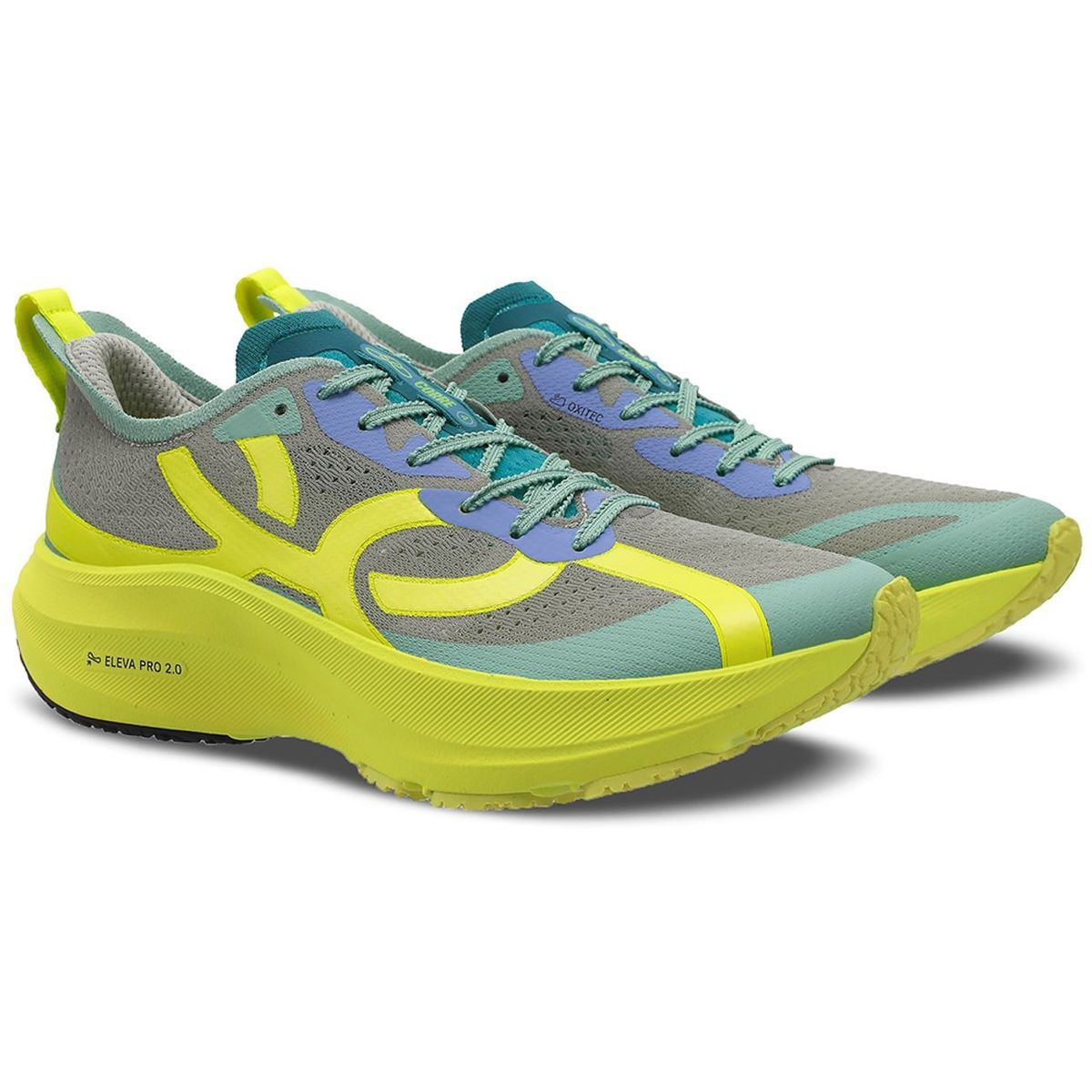 OLYMPIKUS - Zapatilla Running Hombre Corre 4 Amarillo/Gris