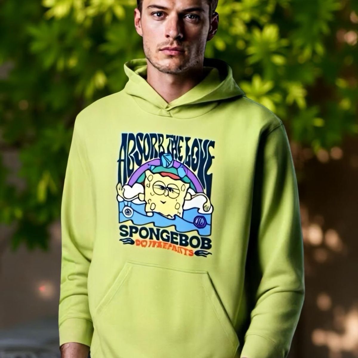 NICKELODEON - Polerón Adulto Bob Esponja