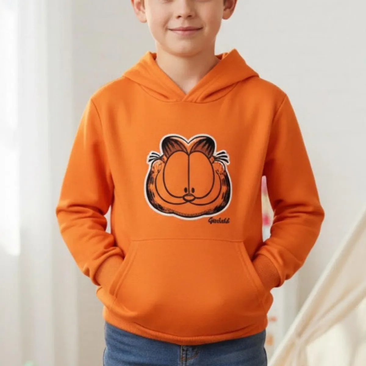 NICKELODEON - Polerón Niño Garfield