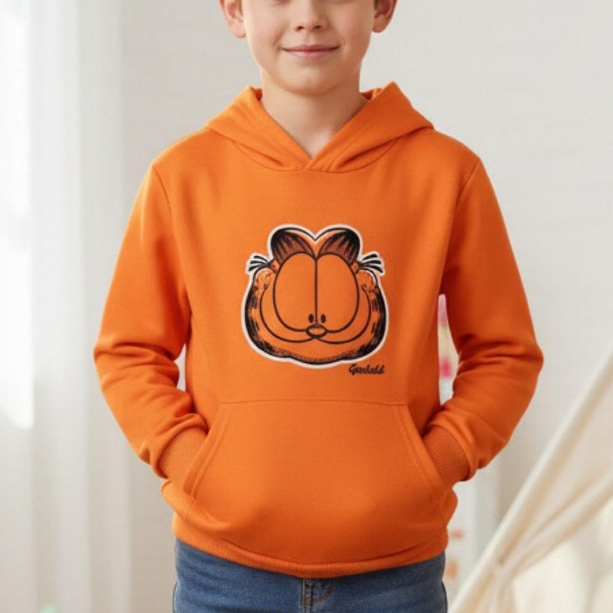 NICKELODEON - Polerón Niño Garfield