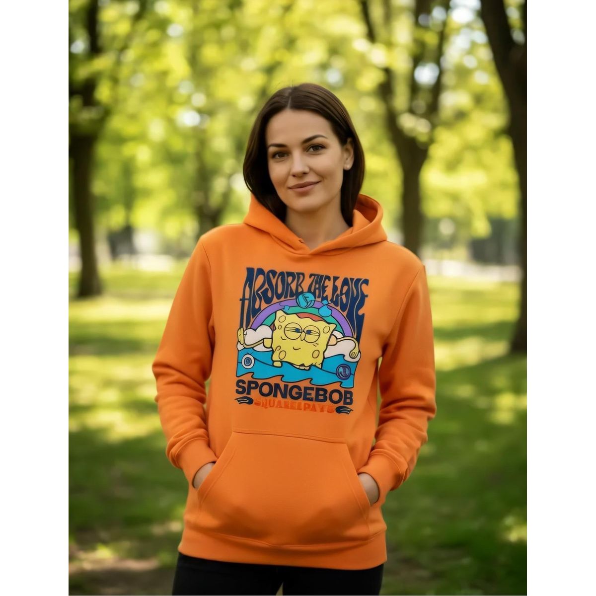 NICKELODEON - Polerón Adulto Bob Esponja