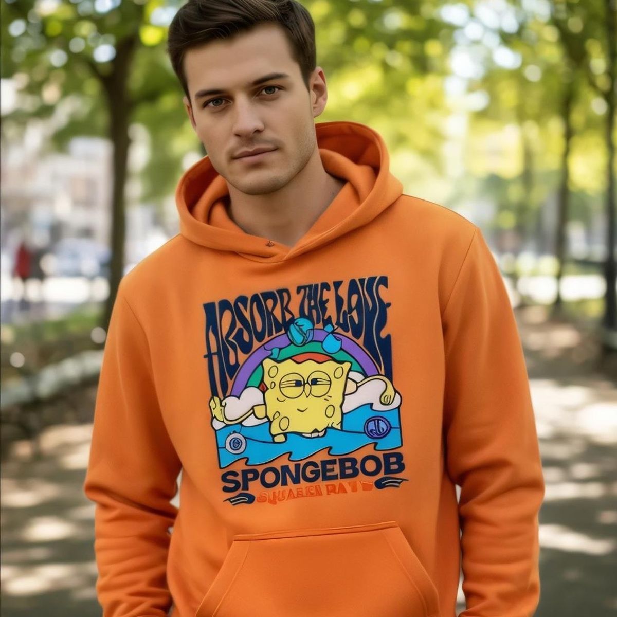 NICKELODEON - Polerón Adulto Bob Esponja