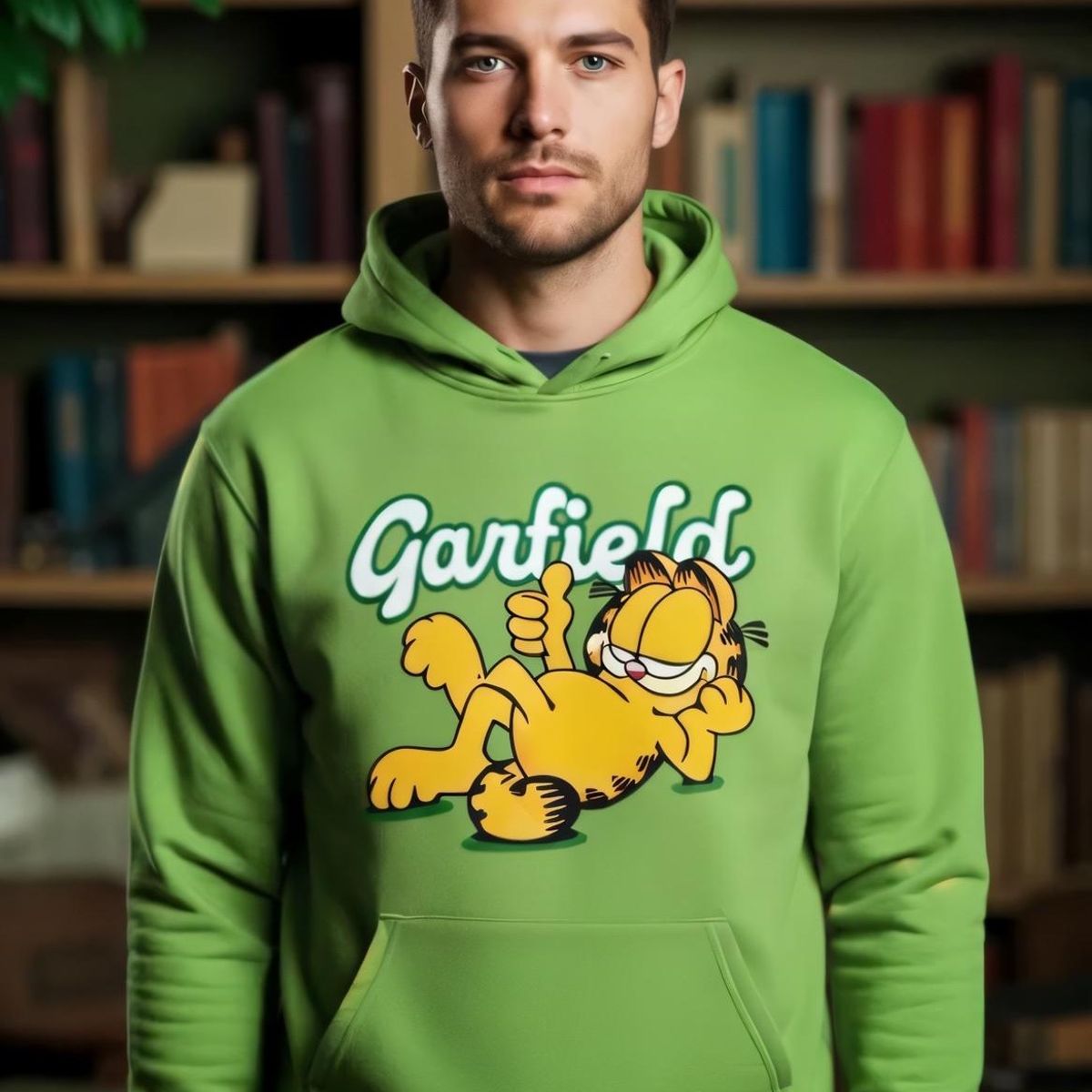 NICKELODEON - Polerón Adulto Garfield.
