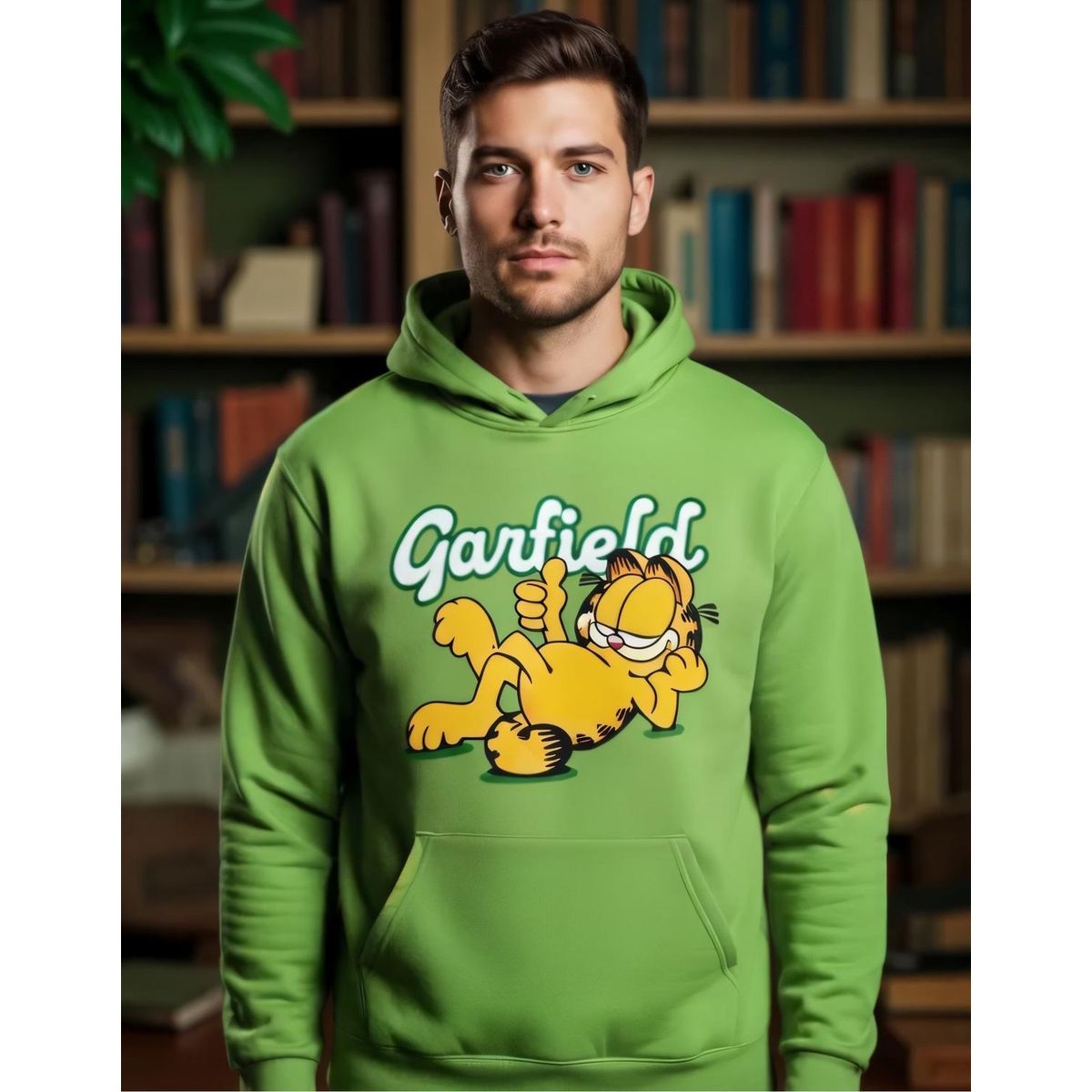 NICKELODEON - Polerón Adulto Garfield.