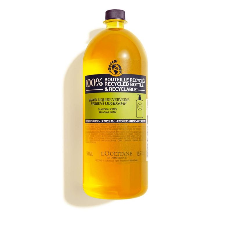 LOCCITANE - Refill Jabón Líquido Karité Verbena 500 ml LOCCITANE