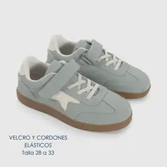 COLLOKY - Zapatilla Niña Celeste 56587