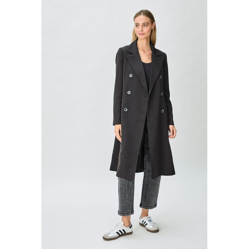 IO - Trench Semiformal Negro iO