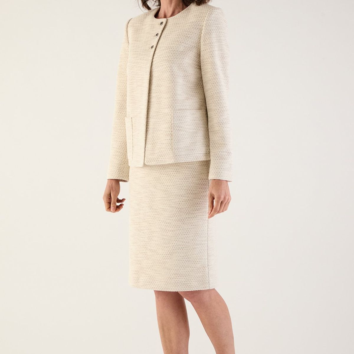 MA GRIFFE - Chaqueta Crudo Mujer Magriffe