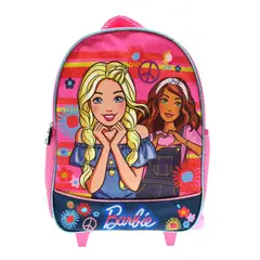 BARBIE - Mochila Con Ruedas 14"