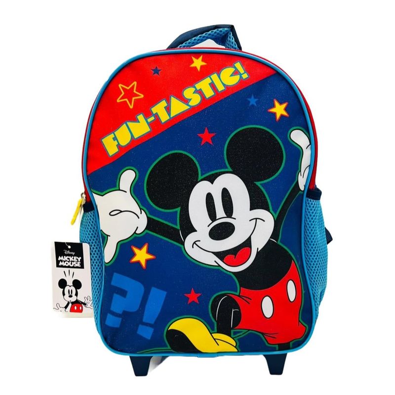 MICKEY MOUSE - Mochila Con Ruedas Mickey 14''