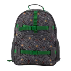 MINECRAFT - Mochila Juvenil Broches