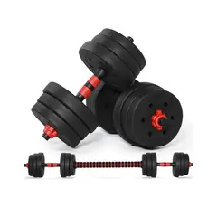 GENERICO - Set de mancuernas vinilo 20 kg