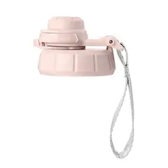 BUFFER FLASK - Tapa Para Botella Termica de Agua One Click - Rosa claro