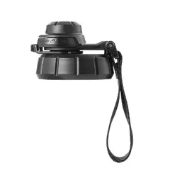 BUFFER FLASK - Tapa Para Botella Termica de Agua One Click - Negro
