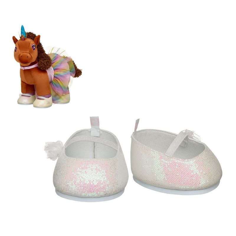 BUILD A BEAR - ZAPATOS BLANCOS BUILD-A-BEAR