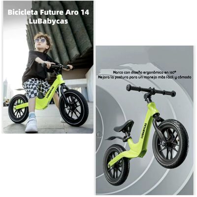 Imagen 2 del producto Bicicleta De Equilibrio 3-8 Años Aro 14 Negra