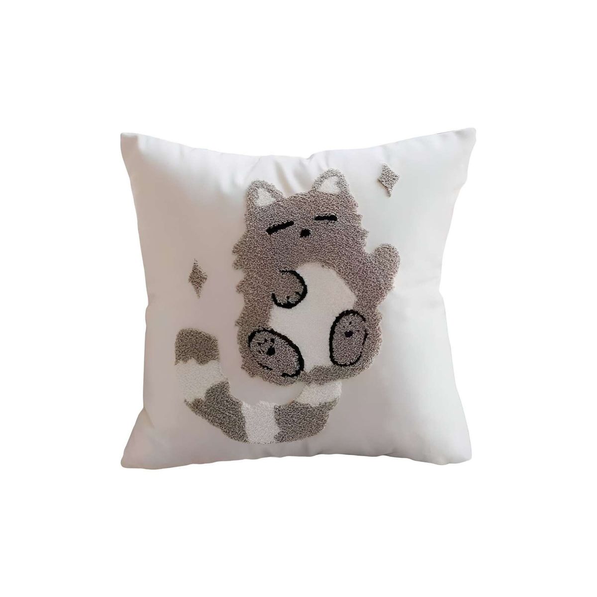 GENERICO - JUEGO DE 2 FUNDAS BORDADAS 45x45  F44