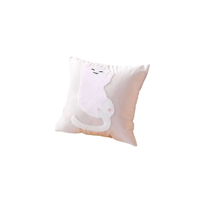 GENERICO - JUEGO DE 2 FUNDAS BORDADAS 45x45  F45
