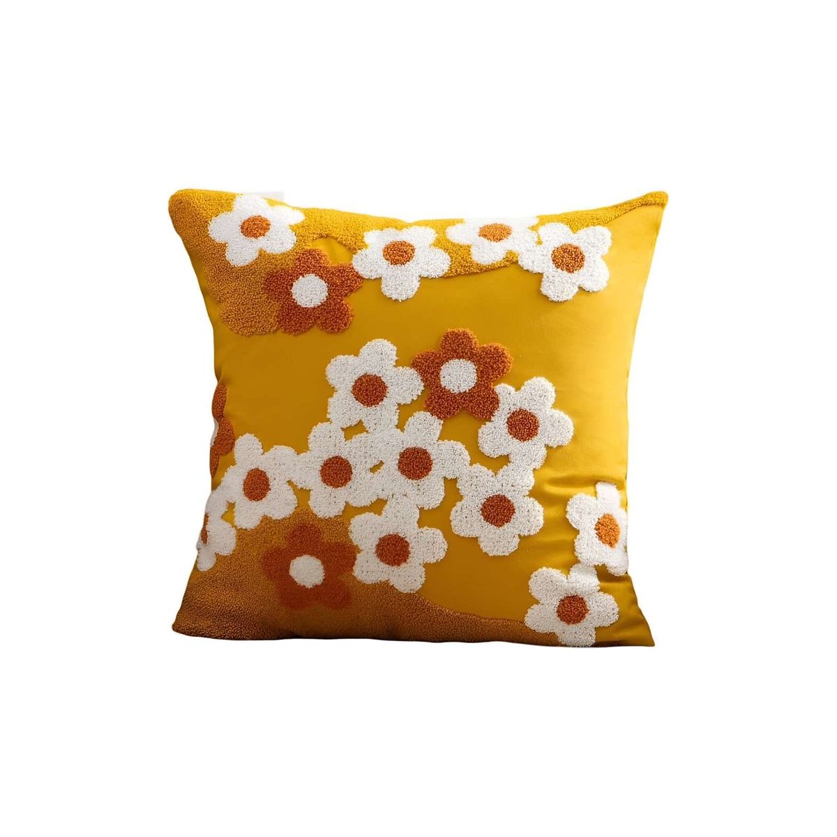 GENERICO - JUEGO DE 4 FUNDAS BORDADAS 45x45 F73