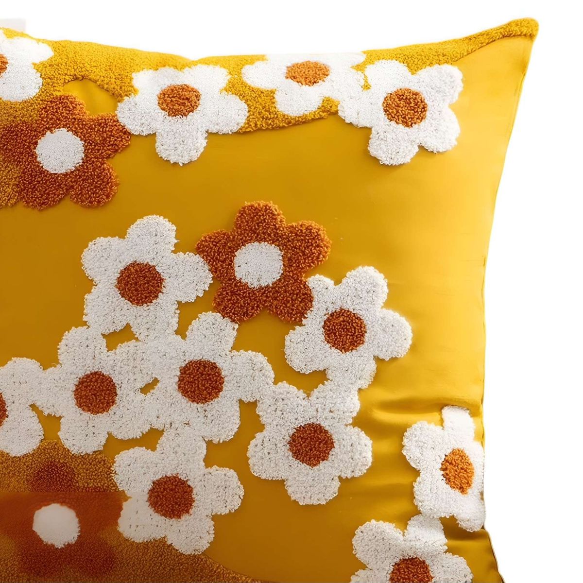 GENERICO - JUEGO DE 4 FUNDAS BORDADAS 45x45 F73