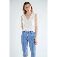 IO - Blusa Lisa Crudo