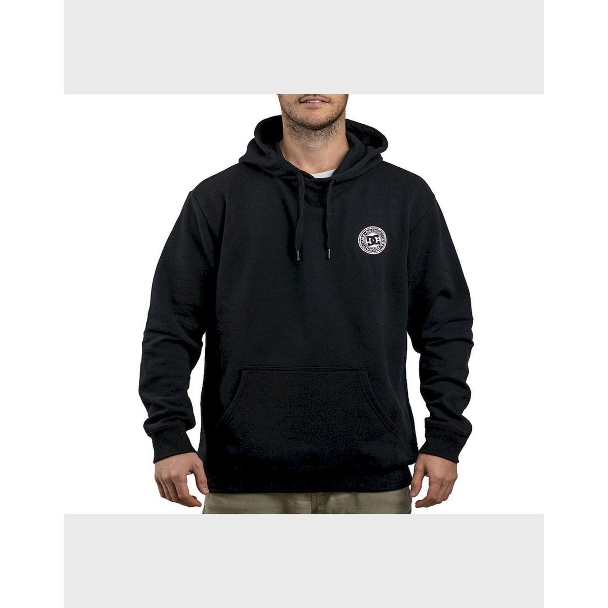 DC SHOES - Poleron Hombre Rebel Ph Negro DC