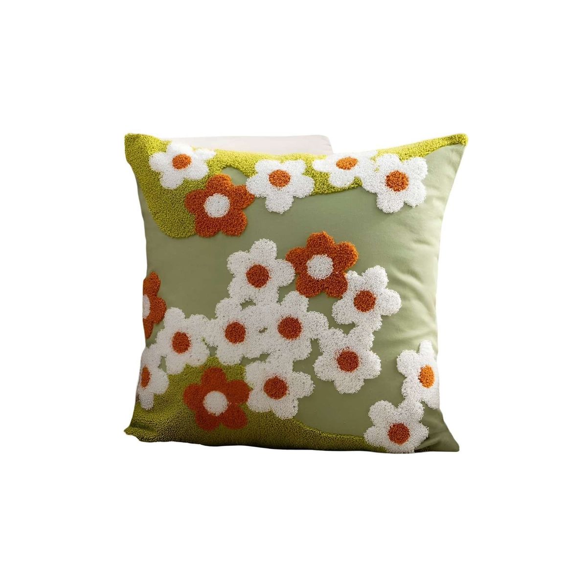 GENERICO - JUEGO DE 4 FUNDAS BORDADAS 45x45 F74