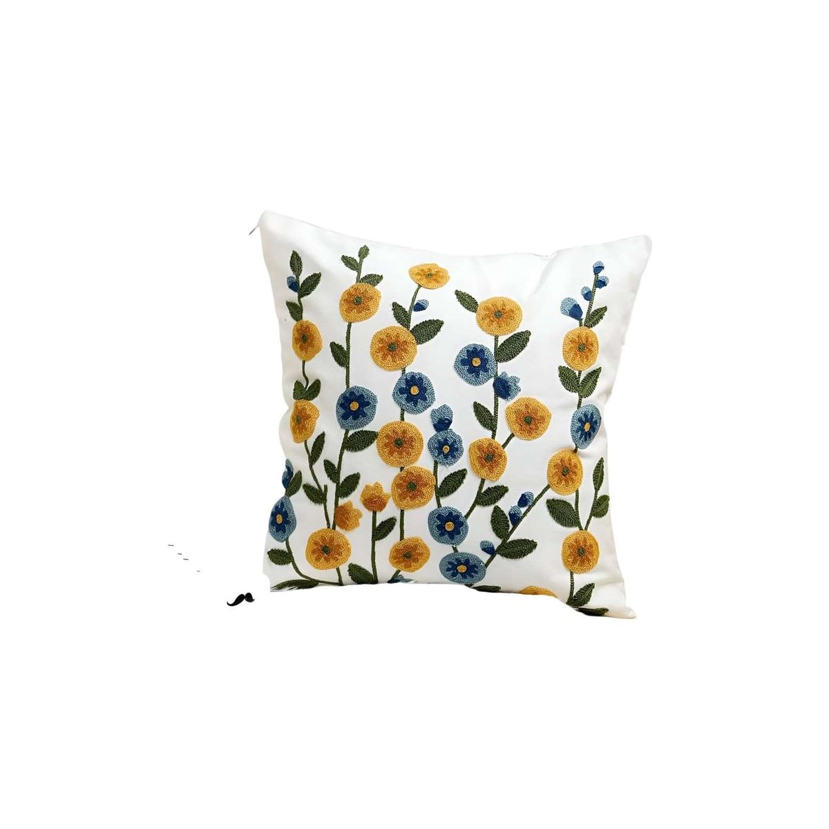 GENERICO - JUEGO DE 6 FUNDAS BORDADAS 45x45 F03