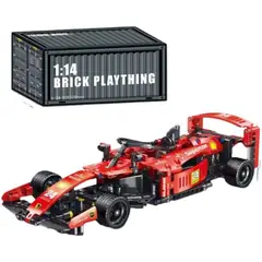 GENERICO - Auto armable de formula 1 580 piezas estilo ferrari