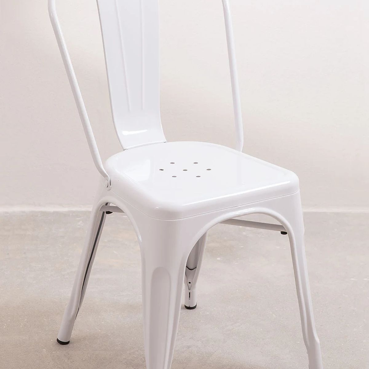 MOBOI - Silla Tolix Color Blanco