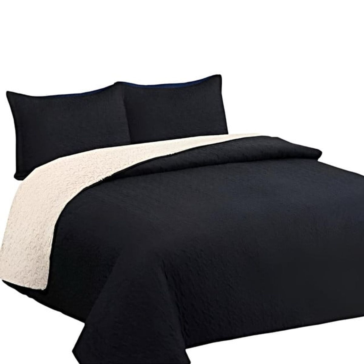 GENERICO - CUBRECAMA QUILT SHERPA PLAZA Y MEDIA 180X230 12