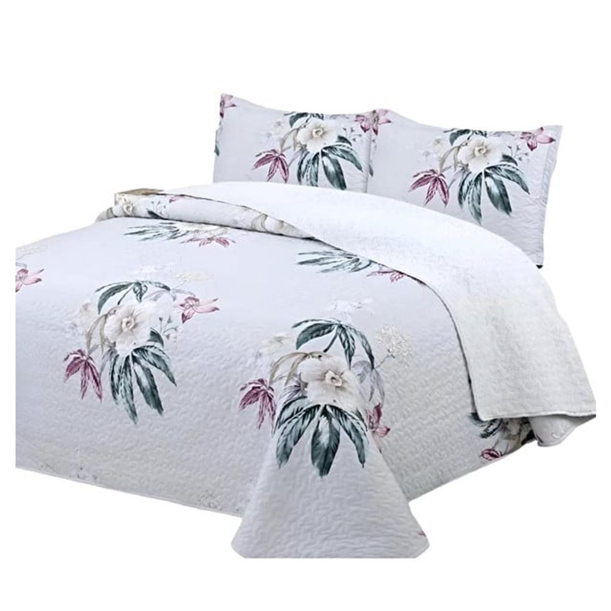 GENERICO - CUBRECAMA QUILT SHERPA 2 PLAZAS 200X230 4