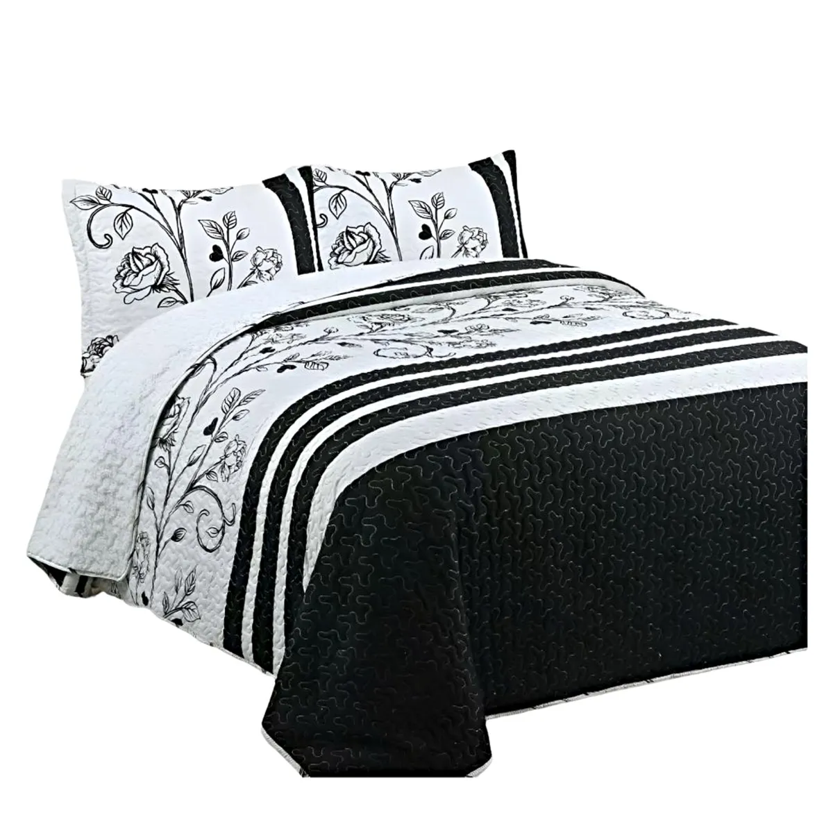 GENERICO - CUBRECAMA QUILT SHERPA KING 230X250 14