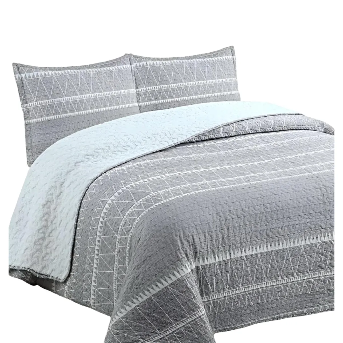 GENERICO - CUBRECAMA QUILT SHERPA KING 230X250 27