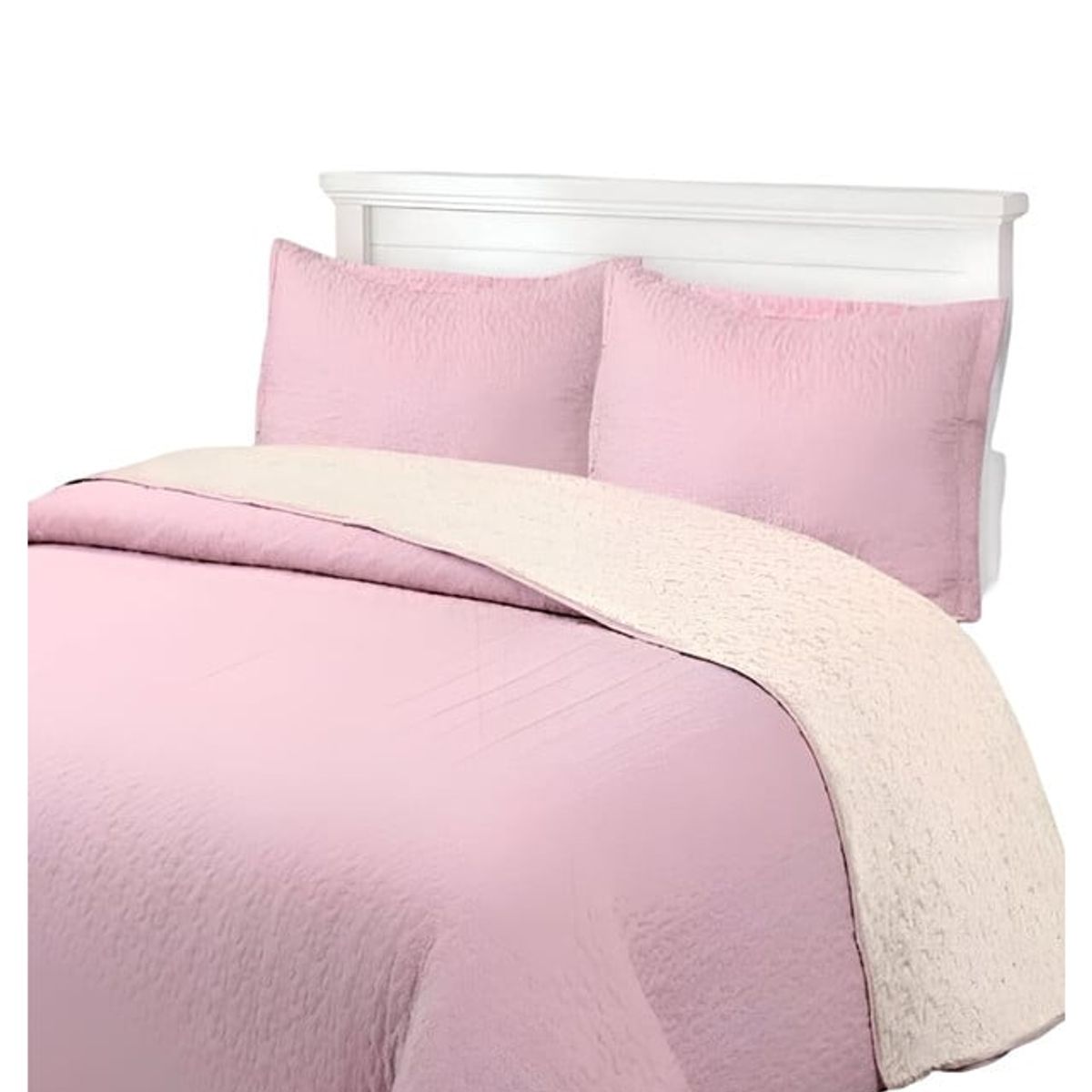 GENERICO - CUBRECAMA QUILT CON SHERPA 2 PLAZAS Y20